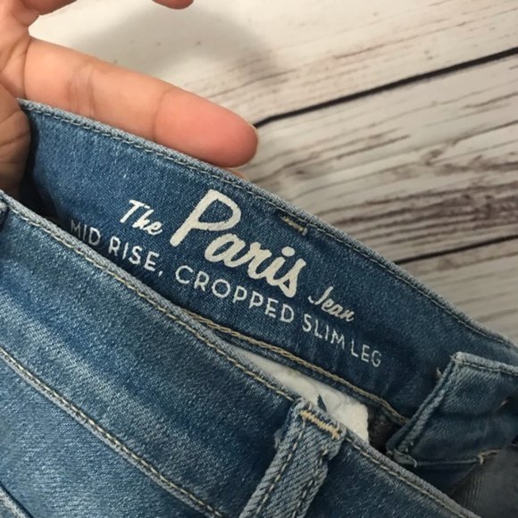 MiH The Paris Mid Rise Cropped Slim Leg Size 26 - Picture 6 of 8